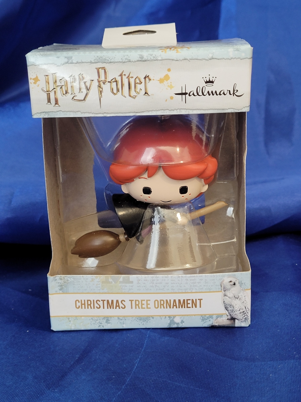 Hallmark Harry Potter Ron Weasley on Broomstick Christmas Ornament